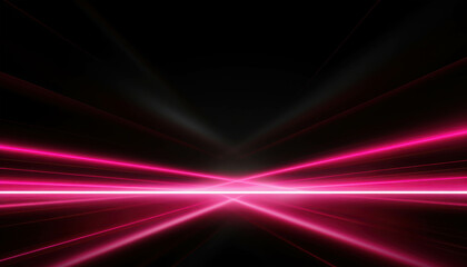 Pink Laser Beams: Futuristic Abstract Background 