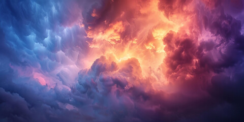 Fototapeta premium Deep Swirls: A Dark Moody Abstract Background 