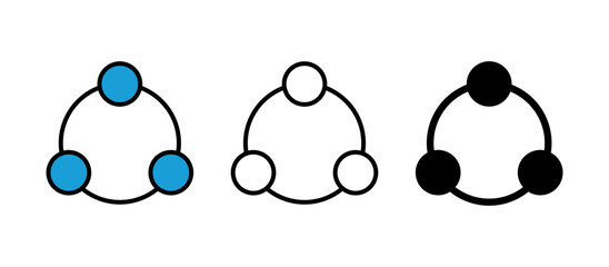 Share icon vector. Sharing vector icon