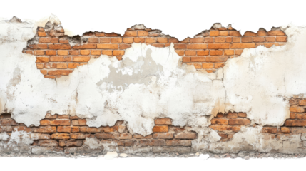 wall on a transparent background