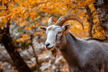 Generated with AI technology picture of wild life nature and fauna concept