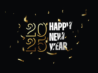 2025 New Year calendar design background