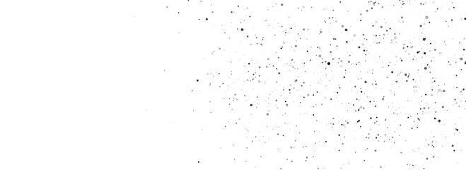 Vector dust particles with bokeh effect. Abstract white magic background.