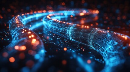 Abstract Digital Tunnel