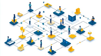 the A visual representation of Agile roles and responsibilities in a Scrum team.