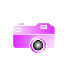 camera icon vector simple design illustration 