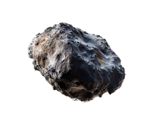 a close up of a rock