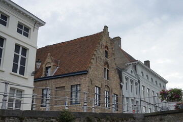 belgica, edificios, paisaje