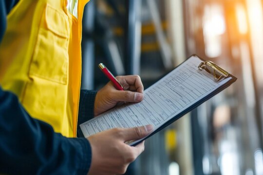 A safety audit report outlining key findings, including hazard risks, employee compliance with safety procedures, and recommendations for improvement.