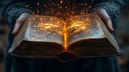 this A book publisher using AR to enhance print materials with interactive digital content.