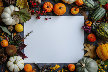 Beautiful greeting card with bright holiday composition for happy joy celebrate Thanksgiving