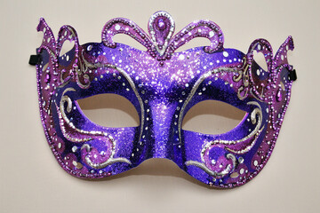 Beautiful greeting card with bright holiday composition for happy celebrate mardi gras