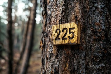Tree number in forest