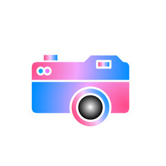 camera icon vector simple design illustration 