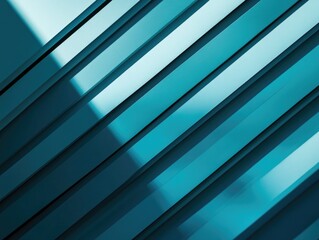 Obraz premium Blue Wall with Lines