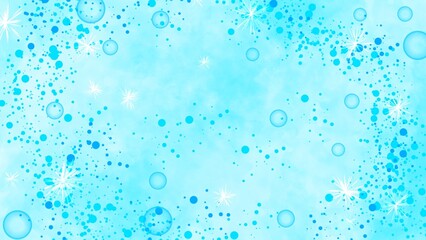 aesthetic soft blue background wallpaper illustration 