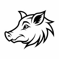 Obraz premium wild boar