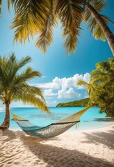 Obraz premium stunning honeymoon destination featuring exquisite serene coastal setting breathtaking views relaxing atmosphere, beach, ocean, paradise, island, luxury