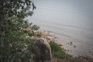 beach in the morning