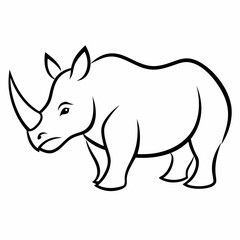 Fototapeta premium rhinoceros