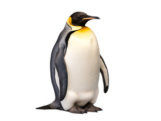 Fototapeta premium a penguin standing on its back