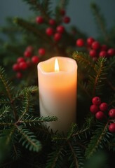 Christmas ans New Year seasonal social media background design in square with blank space for text. Template for holiday commercial promotion post. transparent background