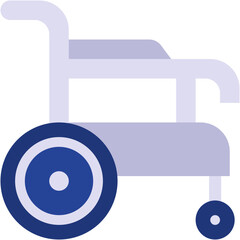 Vector Icon Wheelchair, Hospital, Healthcare And Medical, Wheelchair, Disability