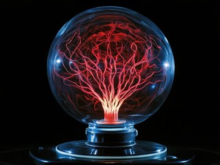 Glass Ball with Tree