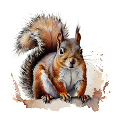 squirrel on a branch