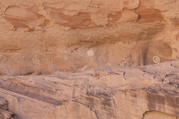 Petroglyphs at Canyon de Chelly National Monument, Arizona