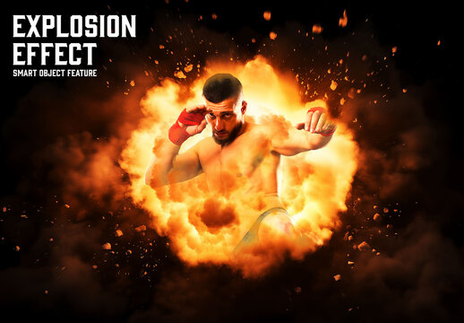 Explosion Effect with Generative AI