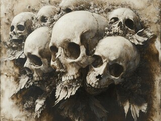 Memento Mori: A Still Life of Skulls and Decay