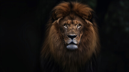 Fototapeta premium portrait of a lion