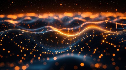 Abstract Digital Landscape