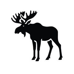 Majestic Moose Silhouette