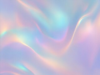 Abstract iridescent background with pastel colors and wavy texture