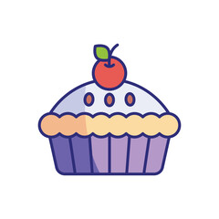 Apple Pie vector icon