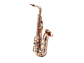 a close up of a saxophone