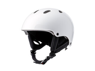 Fototapeta premium a white helmet with black straps