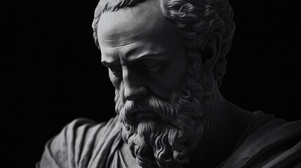 Man with Beard Statue