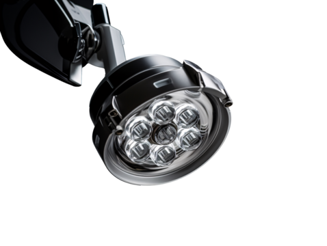 a close up of a light