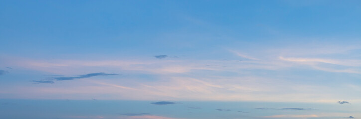 blue sky with clouds