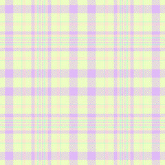 Trade plaid fabric textile, knit vector pattern texture. American seamless tartan check background in light and blanched almond colors.