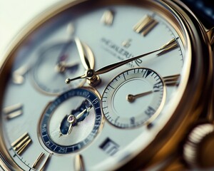 Luxury wrist watch. Fashion accessory