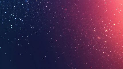 Fototapeta premium Cosmic Galaxy with Stars in a Purple Nebula