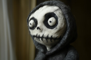 Obraz premium Halloween skeleton fear horror 