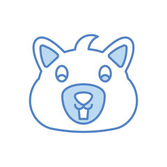 Squirrel vector icon