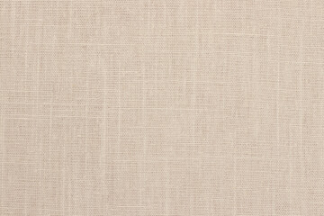 Brown linen fabric texture background, seamless pattern of natural textile.