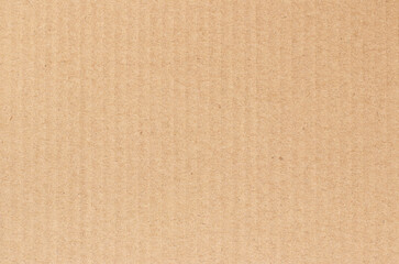 Fototapeta premium Brown cardboard sheet abstract background, texture of recycle paper box in old vintage pattern for design art work.