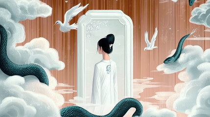 Snake Chinese New Year 2025